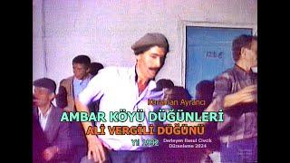 Ambar Köy Düğünleri Ali Vergili Düğünü Yıl 1992 Sanatçı Ali Altınalan Ayrancı Karaman