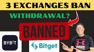 3 Crypto Exchanges Banned in India | Crypto exchange ban in India