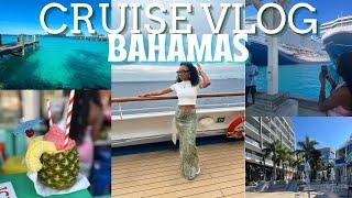 TRAVEL VLOG: CARNIVAL CRUISE TRIP TO THE BAHAMAS | 2024 | *they canceled one of our destinations* 