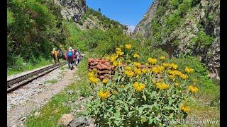 Vouraikos Gorge hiking,  a stunning UNESCO geopark in Greece