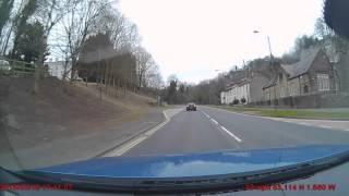 Dashcam: Crazy Driver in Wirksworth