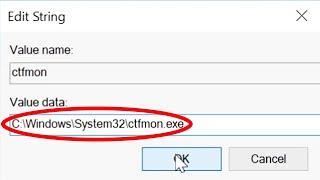 Fix: Ctfmon.exe not automatically starting in Windows 10 / Can't search in Windows
