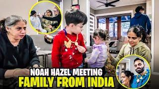 CELEBRATING OUR FAMILY ARRIVING FROM INDIA | Noah & Hazel Opening Gifts ️