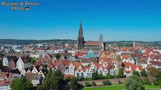 Ulm - Germany (4K drone footage)