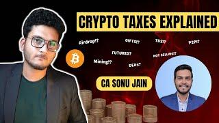 CRYPTO TAX QUESTIONS ANSWERED - AIRDROP FUTURES TRADING GIFTING p2p Mining TAXES EXPLAINED INDIA