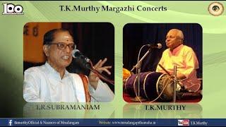 Day 12 Margazhi | T.K.Murthy Concert Series | T.R.Subramaniam | TKM100