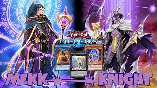 "MEKK-KNIGHT DECK" DUEL LINKS RANKED DUEL REPLAY & DECKLIST [YU-GI-OH! DUEL LINKS]