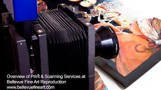 Bellevue Fine Art Scanning & Printing Services Overview