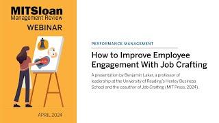 How to Improve Employee Engagement With Job Crafting