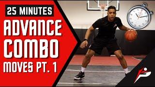 25 Min. Dribbling Workout | Workout #17 - Advance Combo Moves (Part 1) | Pro Training Basketball