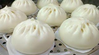 Teach you how to steam buns! The steamed buns are white and soft
