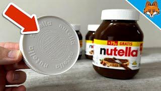 Almost NOBODY knows THIS secret of the Nutella lid(Did you know?)