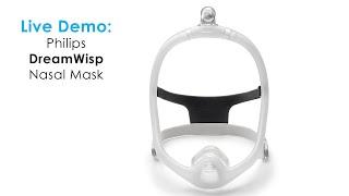 Philips Respironics DreamWisp Nasal CPAP Mask Overview