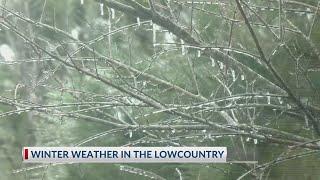 Winter weather seen across the Lowcountry