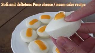 How to make Puto cheese/ steam cupcakes with cheese