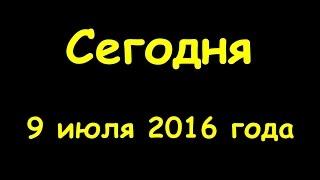 Какой сегодня праздник 9 июля 2016