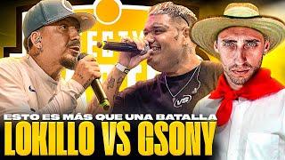 ESPECTACULARRR  BLON REACCIONA A LOKILLO VS GSONY EN FMS COLOMBIA 