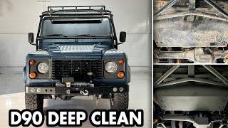 What's the BEST 4x4? Land Rover Defender D90 Deep Cleaning