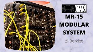 EXTREMELY RARE!!! C.M.S. MR-15 ModRack Modular System at Berklee (Copy of an ARP-2500)