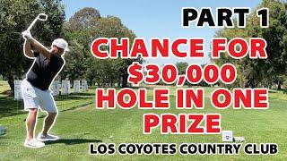 Every Shot Golf Vlog of 24 Handicap @ Los Coyotes Country Club - BEST ROUND OF MY LIFE! - PART 1