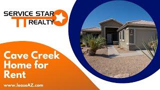 Cave Creek Homes for Rent 3BR/2BA by Cave Creek Property Management | Service Star Realty