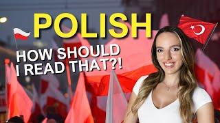 Turkish girl learns POLISH!