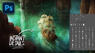 Use this TRICK to Instantly add DETAIL to your Art - Concept Art Tutorial