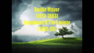 Emilie  Mayer (1812 - 1883) : Symphony Nº7 in F minor (1855-56)