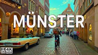 Münster, Germany 4K Walking Tour | the Heart of Germany’s Bicycle City in HDR