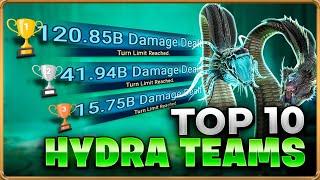 These Teams Are SOMETHING ELSE!! TOP 10 BEST Hydra Clan Boss Teams In Raid: Shadow Legends