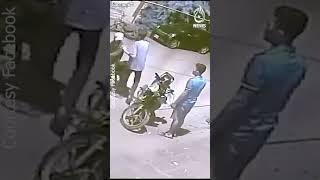 Street crime in karachi - Nazimabad's CCTV footage | #Shorts