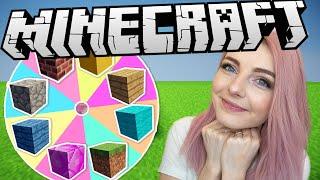 Spinning a Wheel to Decide My Minecraft House