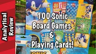 100 Sonic Board Games and Playing Cards (Now with Audio!)