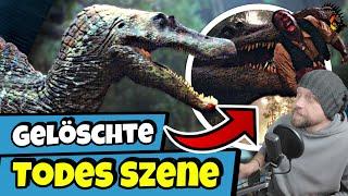 Spinosaurus Deleted Scene in JURASSIC PARK 3: Nashs Brutales Ende!