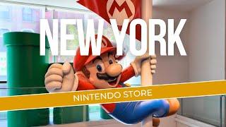 Inside NINTENDO STORE New York City