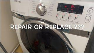 SAMSUNG WASHING MACHINE NOISE --  REPLACE OR REPAIR ??