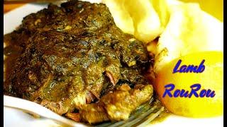 How to Make Fijian Lamb Rourou - Taro Leaves, Coconut, and Lamb Neck Stew