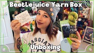 AltKnots & Muse2320 Beetlejuice + Halloween Yarn Unboxing