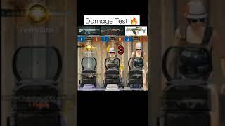 M416 vs AKM vs GROZA Damage Test in pubg mobile or bgmi india #shorts #pubg #bgmi