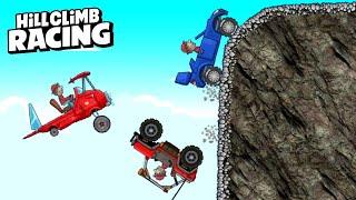 ALL CARS vs IMPOSSIBLE MOUNTAIN - Hill Climb Racing [Mod]