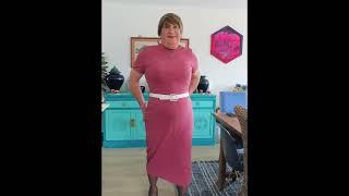 A short midi-dress video? crossdresser