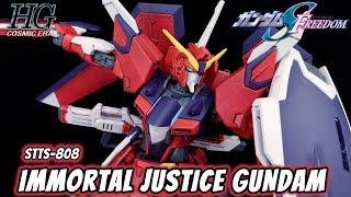 HG Immortal Justice Gundam Review | Gundam SEED Freedom