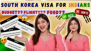 How Much Did I Spend On South Korea TripVisa, Flights, Food | Manasi Mau