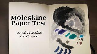 Moleskine Art Collection Sketchbook Paper Test