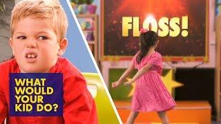 Kids VS the Floss Dance Challenge | What Would Your Kid Do?