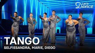 SELFIESANDRA, MARIE und DIEGO sind TEAM TANGO  | Let's Dance 2025 