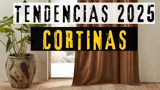 CORTINAS Descubre las TENDENCIAS 2025