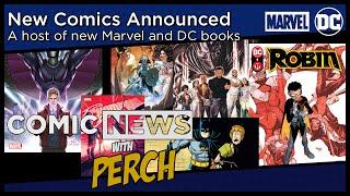 New comics announced by Marvel and DC