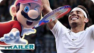 Mario Tennis Aces Rafael Nadal Trailer (2018) Nintendo Switch Game