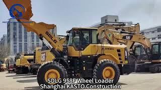 SDLG 958F Chinese Wheel loader with Caterpillar Engine for sale